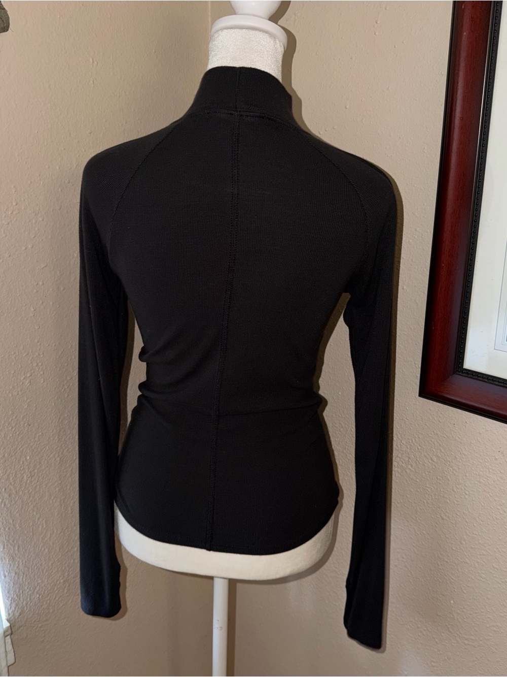 Joah Brown Stitch Mock Neck Long Sleeve Top - Picture 6 of 9